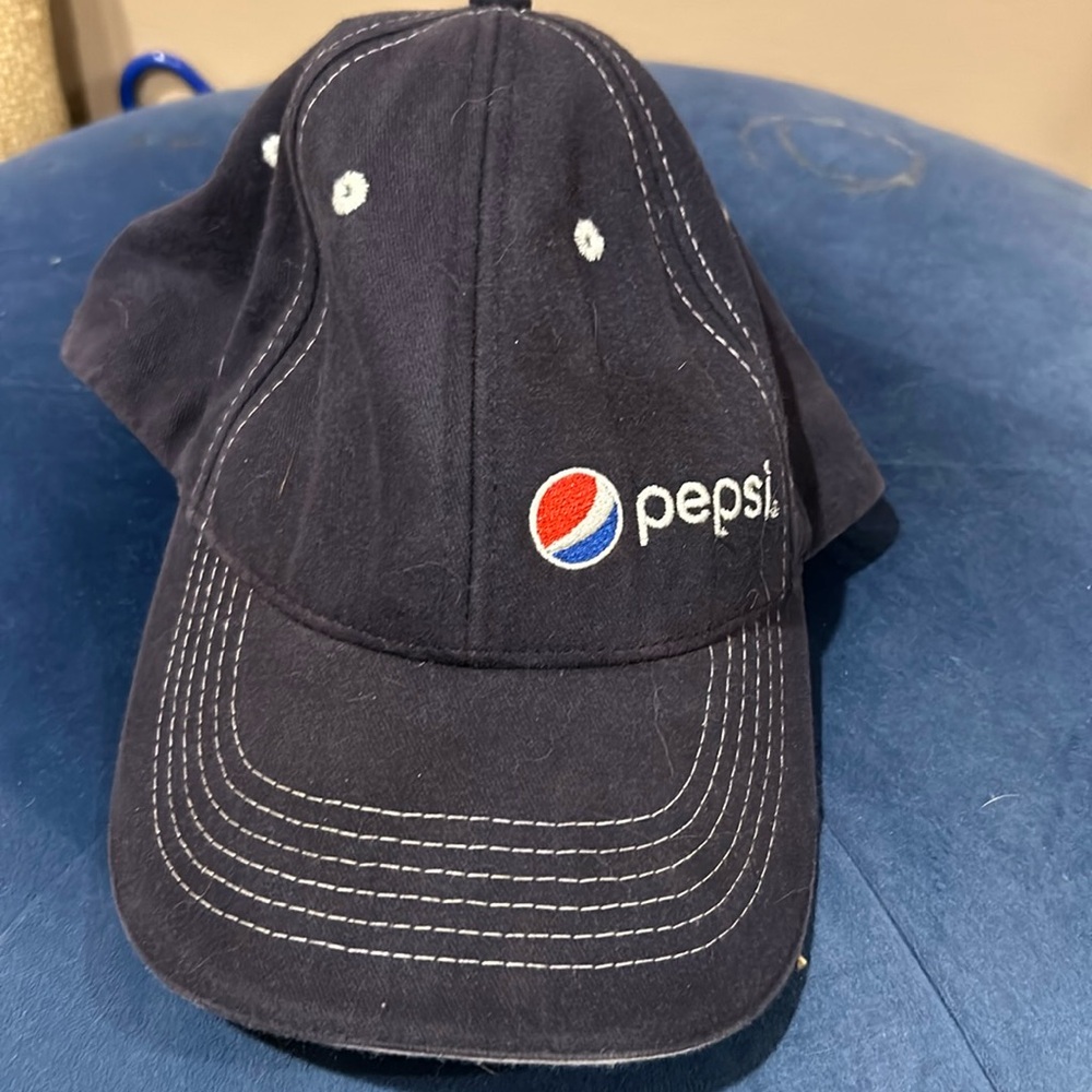 Pepsi baseball cap. Adjustable strap.
